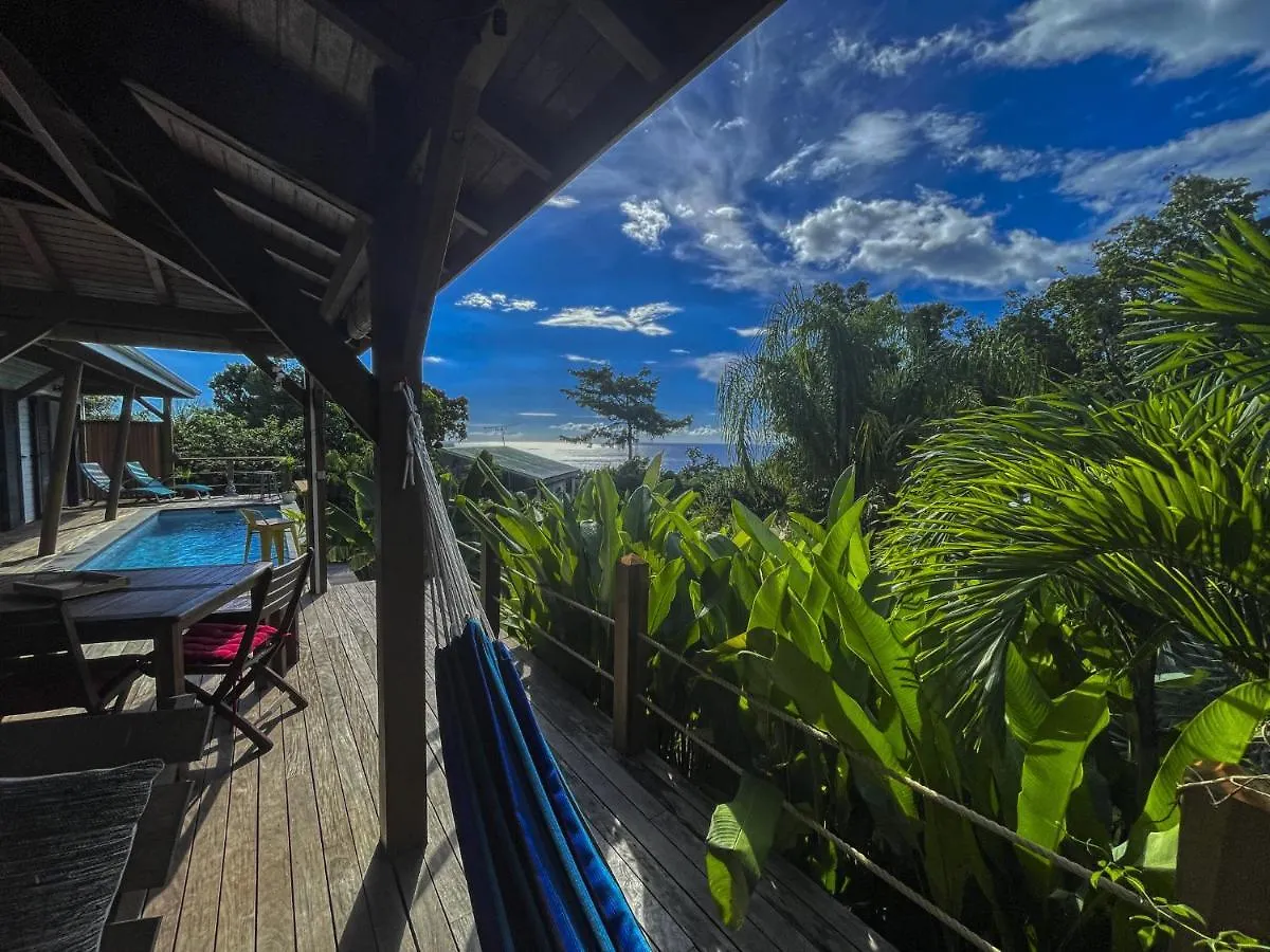 Gpdh34 - 6 Pax Villa Deshaies Guadeloupe